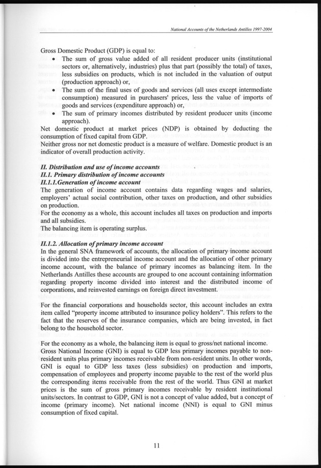 National Accounts Netherlands Antilles 1997-2004 - Page 11