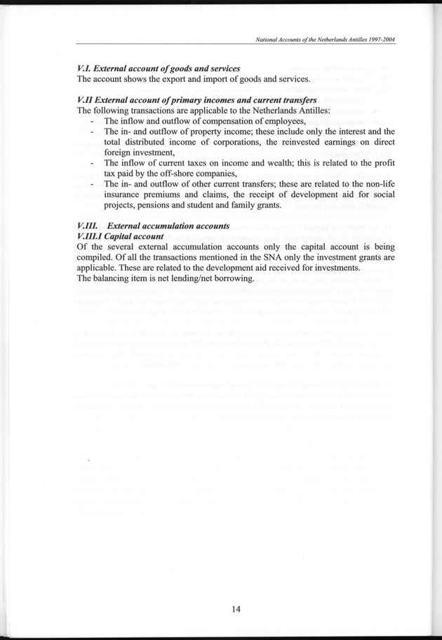 National Accounts Netherlands Antilles 1997-2004 - Page 14