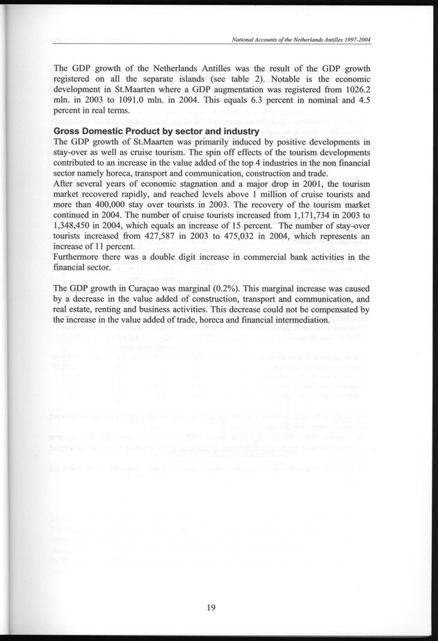 National Accounts Netherlands Antilles 1997-2004 - Page 19