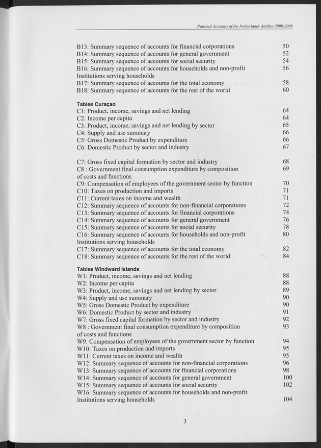 National Accounts Netherlands Antilles 2000-2006 - Page 3