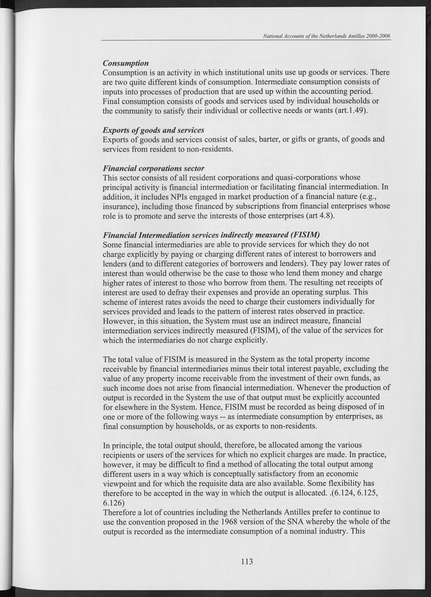 National Accounts Netherlands Antilles 2000-2006 - Page 113