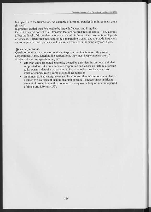 National Accounts Netherlands Antilles 2000-2006 - Page 116