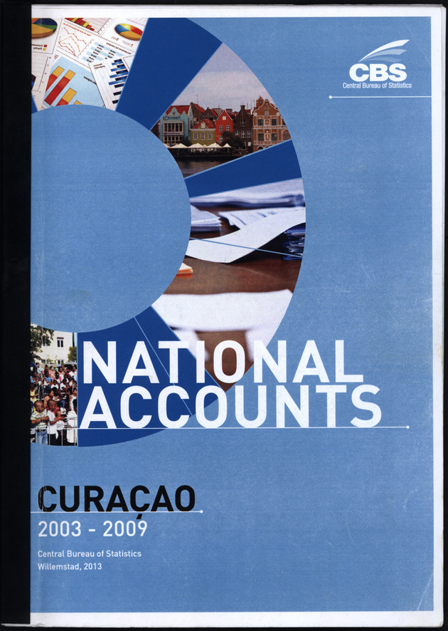 National Accounts Curacao 2003-2009 - Front Cover