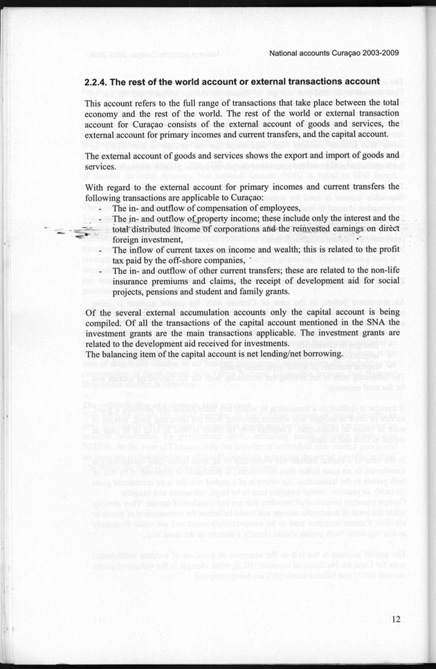 National Accounts Curacao 2003-2009 - Page 12