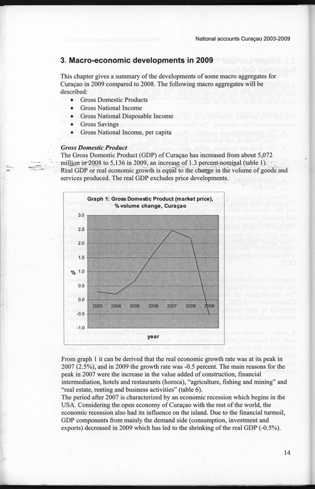 National Accounts Curacao 2003-2009 - Page 14