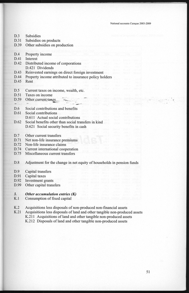 National Accounts Curacao 2003-2009 - Page 51