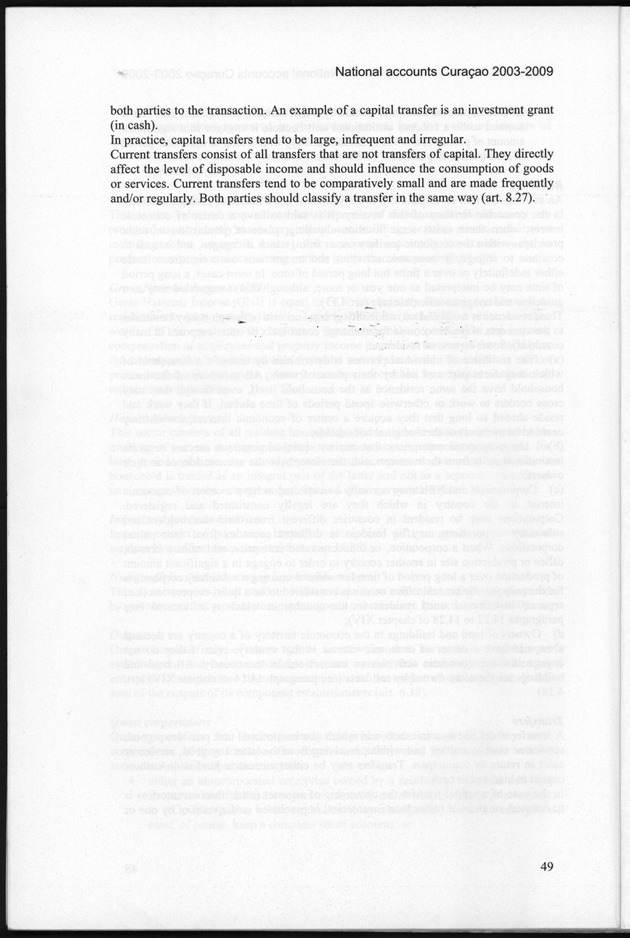 National Accounts Curacao 2003-2009 - Page 49