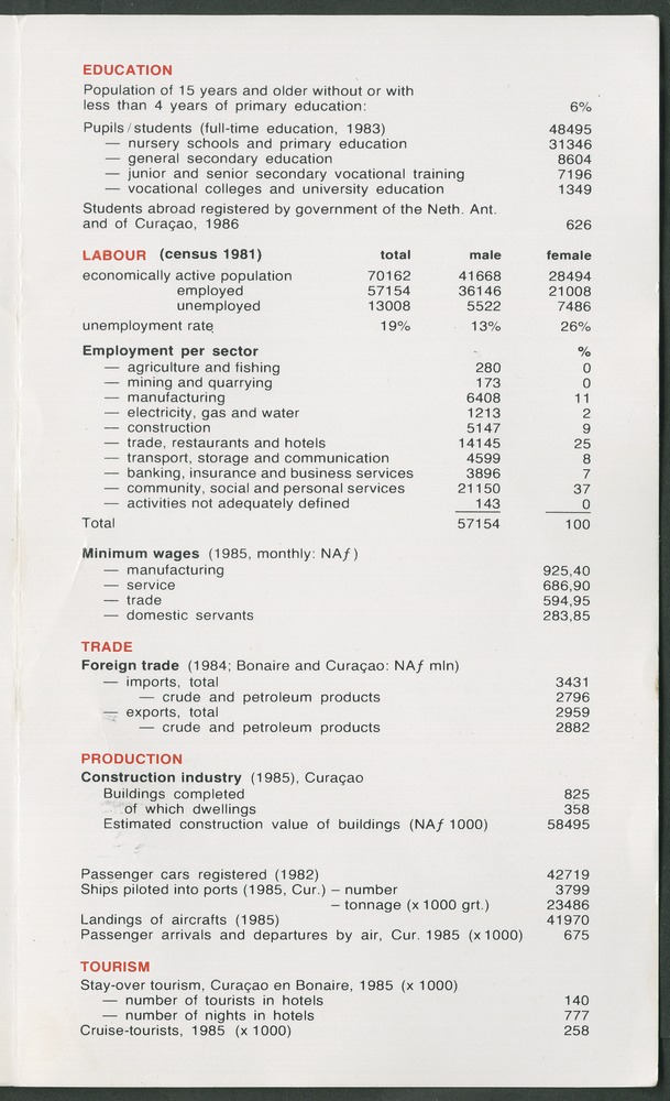 STATISTICAL ORIENTATION 1986 - Page 3