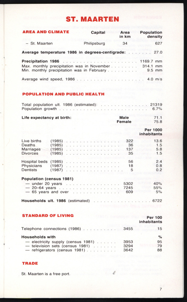 STATISTICAL ORIENTATION 1987 - Page 7
