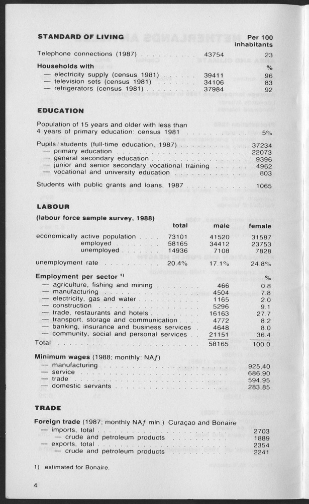STATISTICAL ORIENTATION 1989 - Page 4