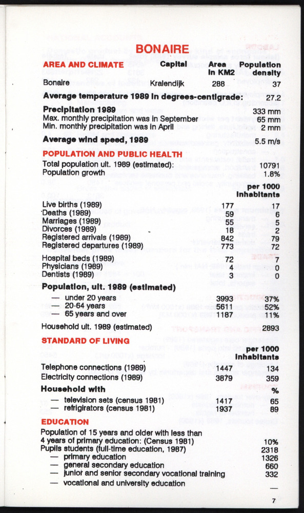 STATISTICAL ORIENTATION 1990 - Page 7
