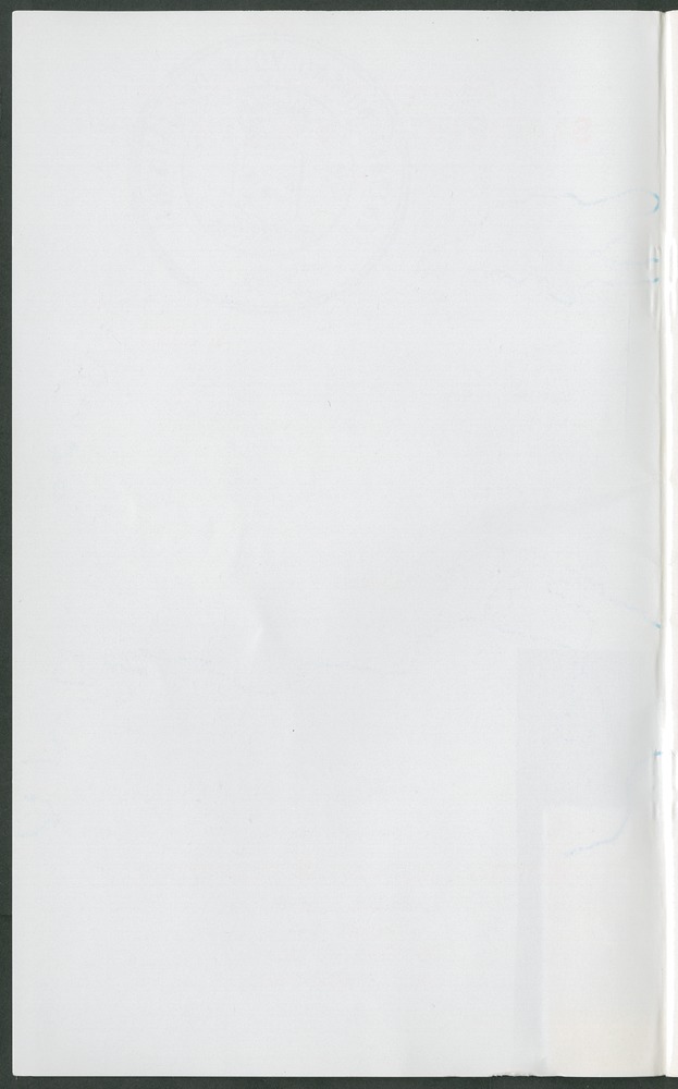 STATISTICAL ORIENTATION 1991 - Blank Page