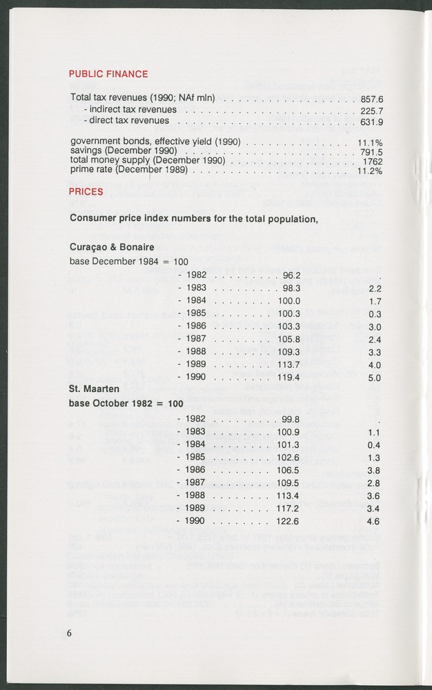 STATISTICAL ORIENTATION 1991 - Page 6