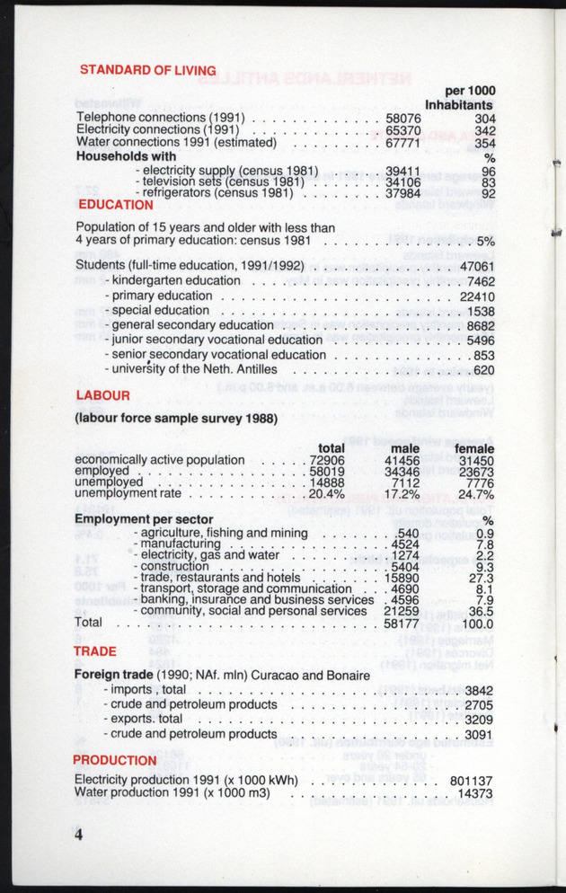 STATISTICAL ORIENTATION 1992 - Page 4