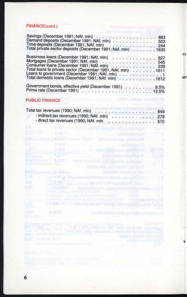 STATISTICAL ORIENTATION 1992 - Page 6