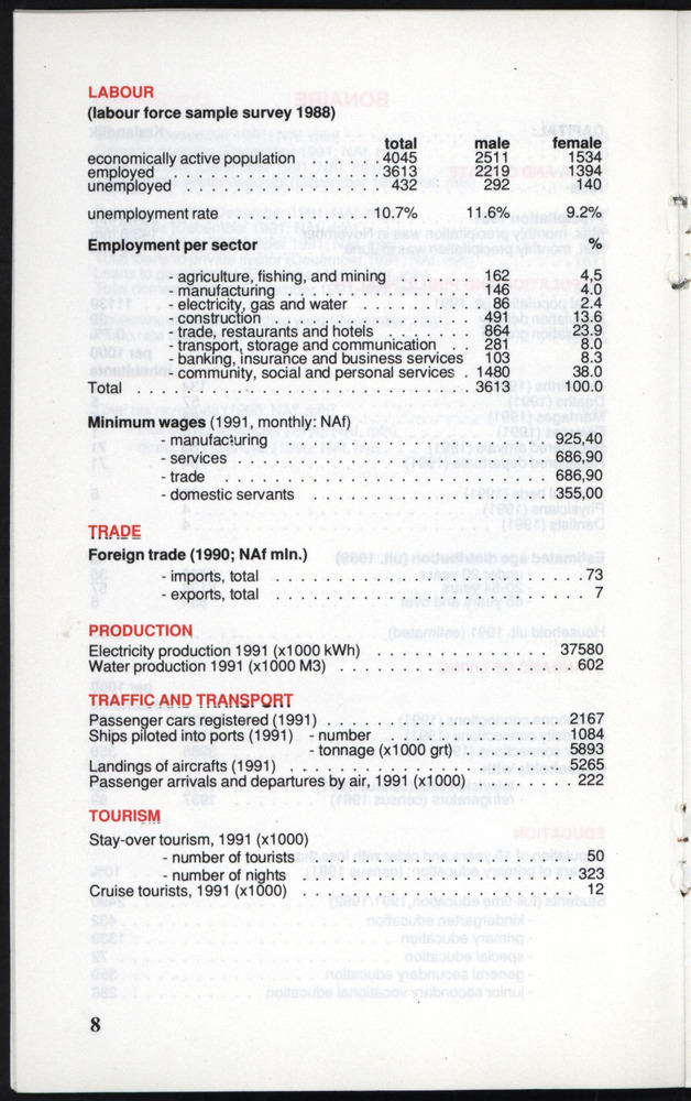 STATISTICAL ORIENTATION 1992 - Page 8