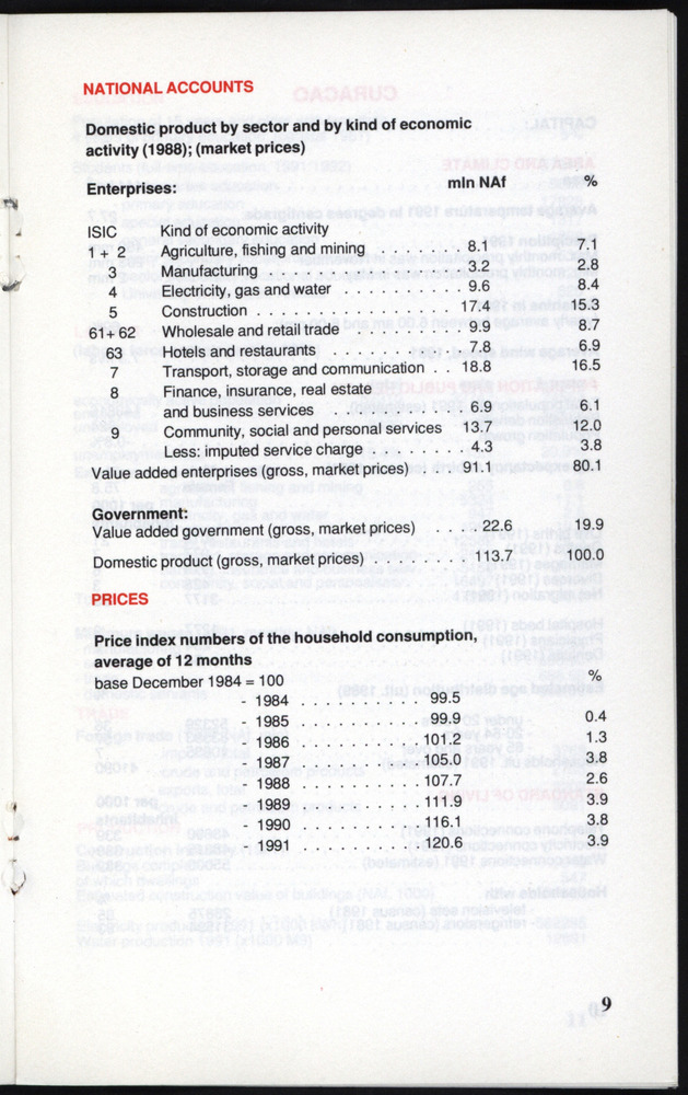 STATISTICAL ORIENTATION 1992 - Page 9