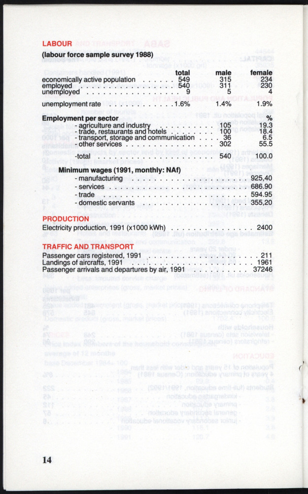 STATISTICAL ORIENTATION 1992 - Page 14
