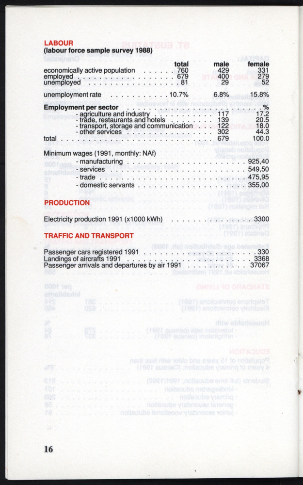 STATISTICAL ORIENTATION 1992 - Page 16