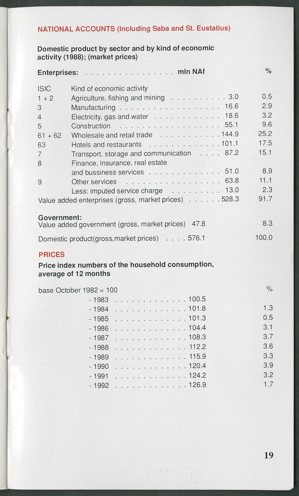 STATISTICAL ORIENTATION 1993 - Page 19