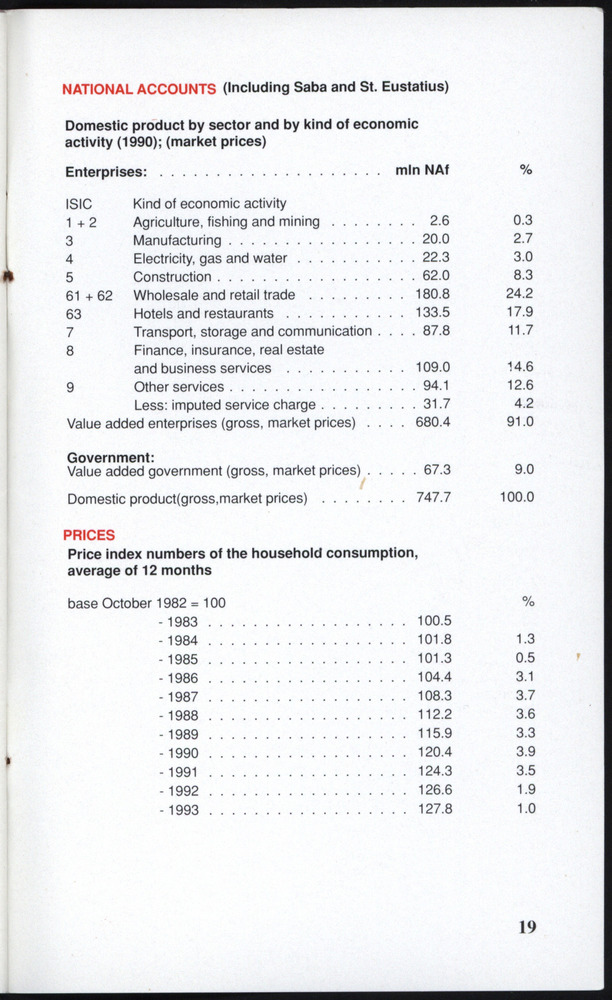 STATISTICAL ORIENTATION 1994 - Page 21