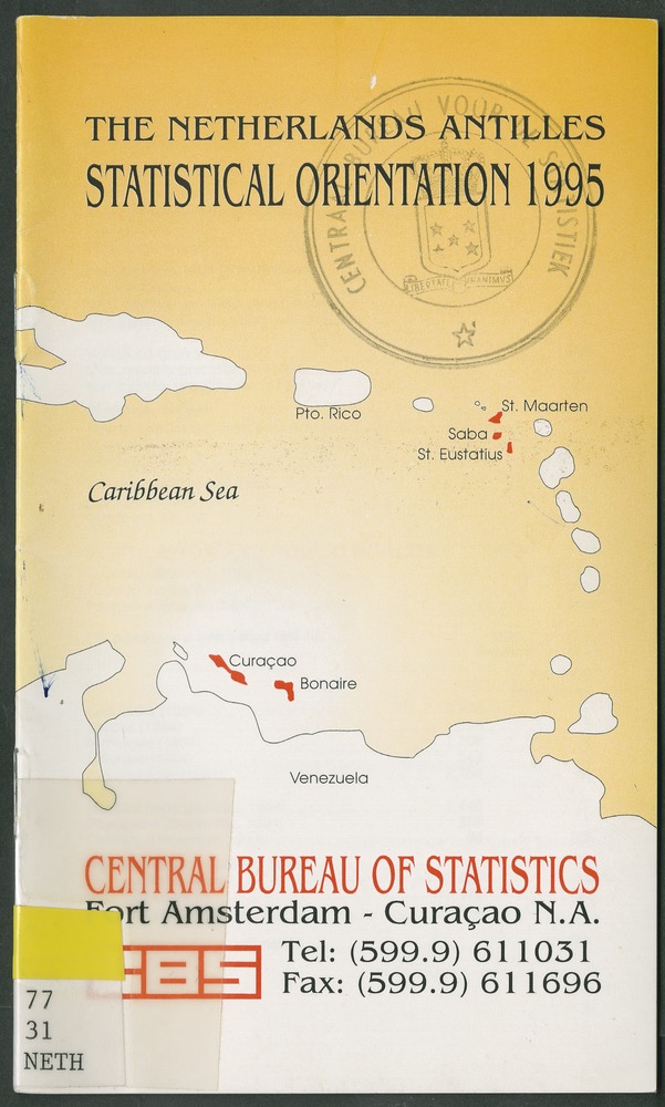 STATISTICAL ORIENTATION 1995 - Front Cover
