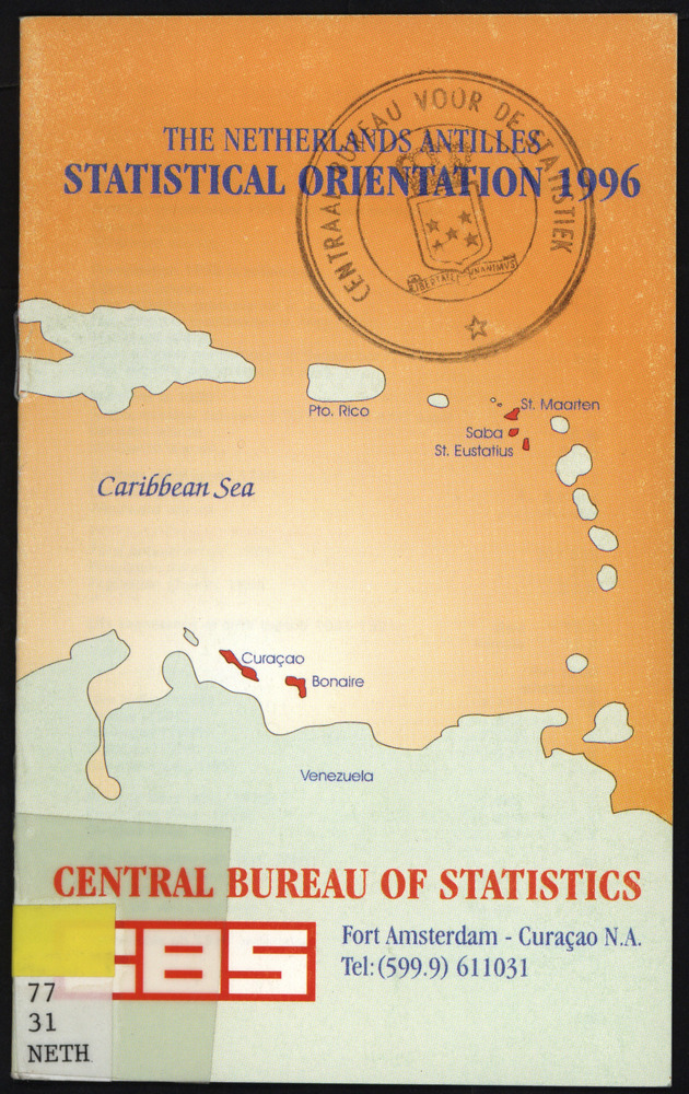 STATISTICAL ORIENTATION 1996 - Front Cover