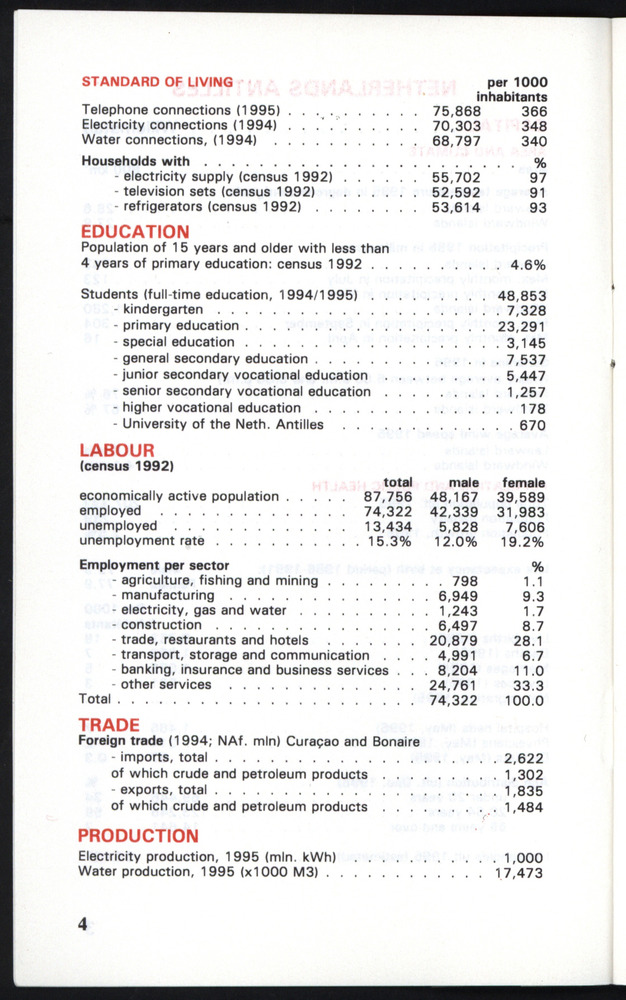 STATISTICAL ORIENTATION 1996 - Page 4