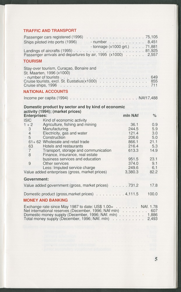 STATISTICAL ORIENTATION 1997 - Page 5