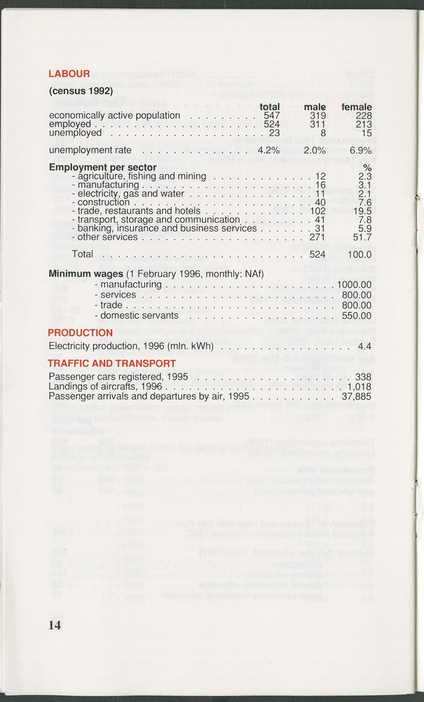 STATISTICAL ORIENTATION 1997 - Page 14