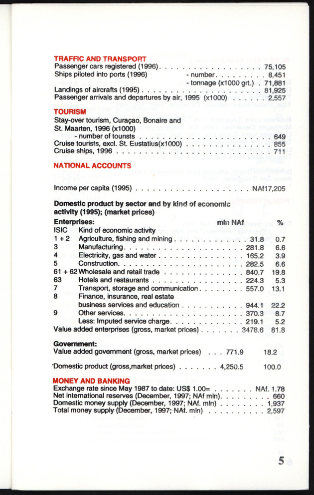 STATISTICAL ORIENTATION 1998 - Page 5