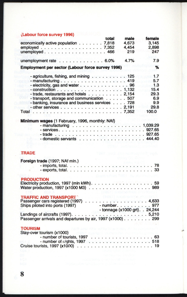 STATISTICAL ORIENTATION 1998 - Page 8