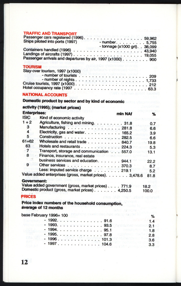STATISTICAL ORIENTATION 1998 - Page 12