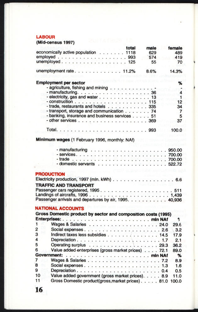 STATISTICAL ORIENTATION 1998 - Page 16