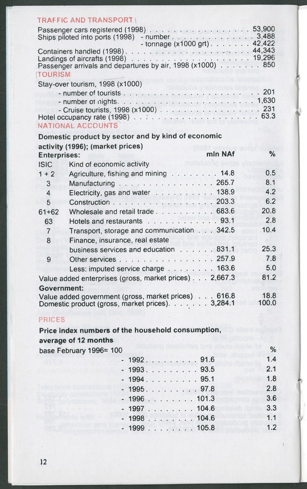 STATISTICAL ORIENTATION 1999 - Page 12