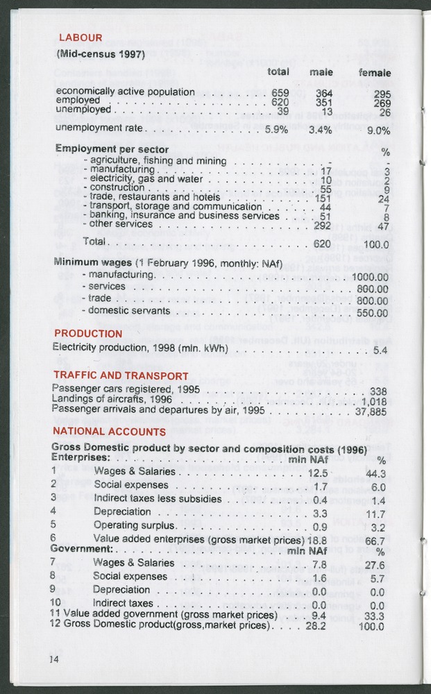 STATISTICAL ORIENTATION 1999 - Page 14