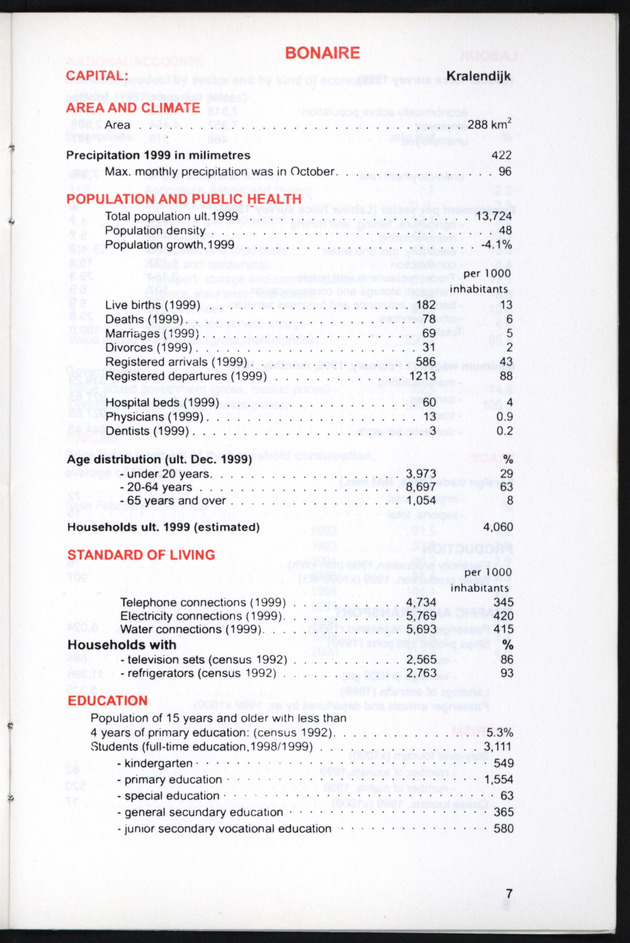 STATISTICAL ORIENTATION 2000 - Page 7