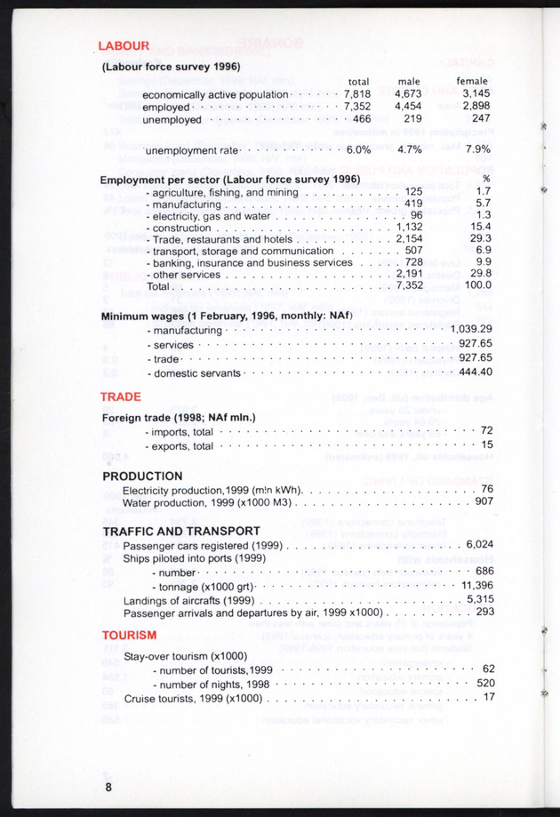 STATISTICAL ORIENTATION 2000 - Page 8