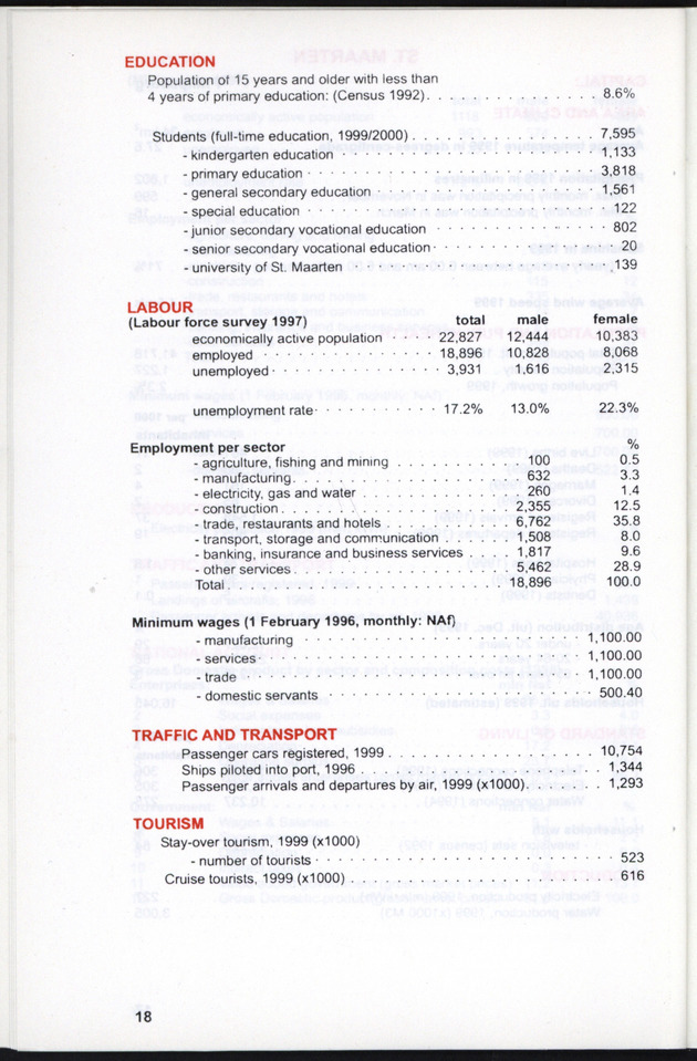 STATISTICAL ORIENTATION 2000 - Page 18