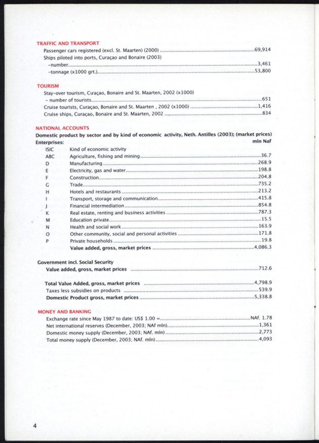 STATISTICAL ORIENTATION 2003 - Page 4