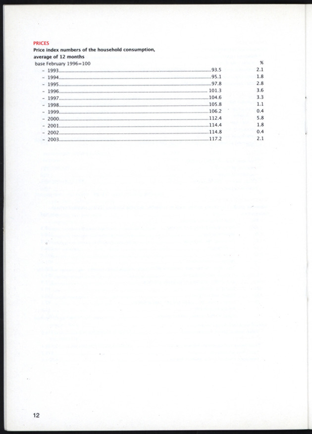 STATISTICAL ORIENTATION 2003 - Page 12