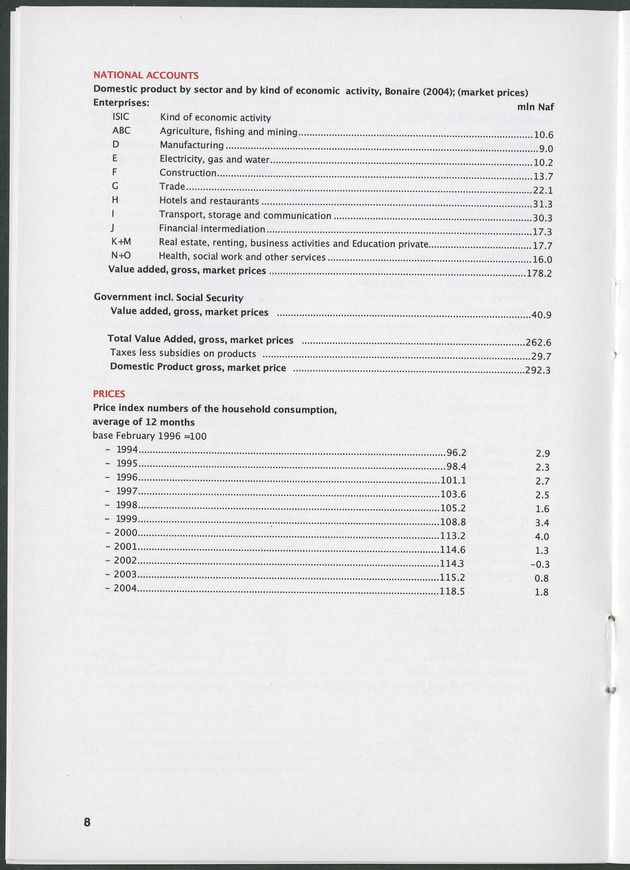 STATISTICAL ORIENTATION 2004 - Page 8