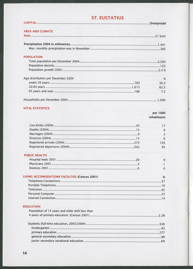 STATISTICAL ORIENTATION 2004 - Page 14