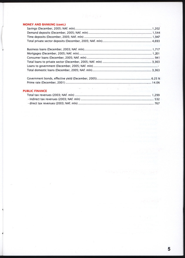 STATISTICAL ORIENTATION 2005 - Page 5