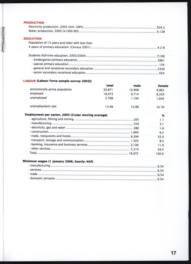 STATISTICAL ORIENTATION 2005 - Page 17