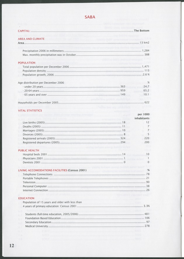 STATISTICAL ORIENTATION 2006-2007 - Page 12