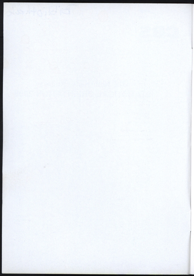 STATISTICAL ORIENTATION 2008 - Blank Page