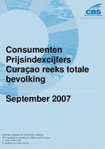 Consumenten Prijsindexcijfers September 2007