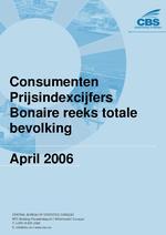 Consumenten Prijsindexcijfers April 2006