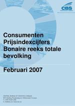 Consumenten Prijsindexcijfers Februari 2007